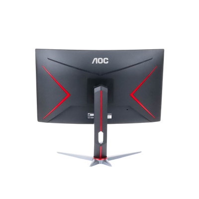 Monitor Curvo 27" GAMING W-LED VA, Resolución 1920 x 1080p 165Hz, con Entradas de Video VGA / HDMI / DISPLAYPORT . Bisel Ultra Delgado. Soporta VESA - Image 7