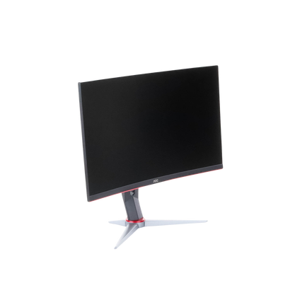 Monitor Curvo 27" GAMING W-LED VA, Resolución 1920 x 1080p 165Hz, con Entradas de Video VGA / HDMI / DISPLAYPORT . Bisel Ultra Delgado. Soporta VESA - Image 8