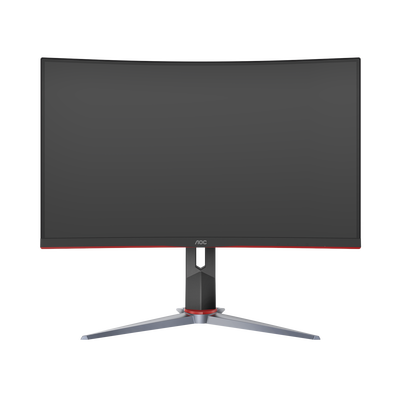 Monitor Curvo 27" GAMING W-LED VA, Resolución 1920 x 1080p 165Hz, con Entradas de Video VGA / HDMI / DISPLAYPORT . Bisel Ultra Delgado. Soporta VESA - Image 3