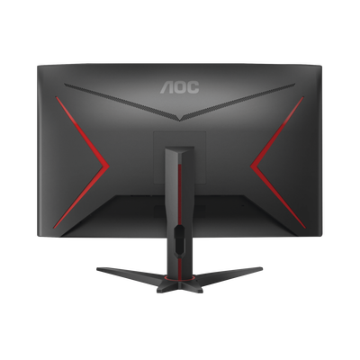 Monitor Curvo 32" GAMING W-LED VA, Resolución 2560 x 1440p 165Hz, con Entradas de Video HDMI / DISPLAYPORT . Bisel Ultra Delgado. Soporta VESA - Image 3