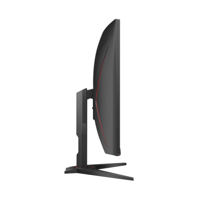 Monitor Curvo 32" GAMING W-LED VA, Resolución 2560 x 1440p 165Hz, con Entradas de Video HDMI / DISPLAYPORT . Bisel Ultra Delgado. Soporta VESA - Image 4