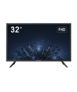 Monitor LED 32" Ultra-Brillante Full HD con Altavoces Potentes, Ángulo de Visión 178° y Entradas HDMI-VGA / Funcionamiento 24/7 y Montaje VESA (100 X 100) / Calibración Inteligente de Imagen