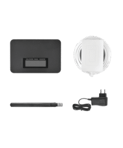 Kit Amplificador de Señal Celular 3G, 2G y VOZ. Soporta Múltiples Operadores, Dispositivos y Tecnologías Simultáneamente. Unibanda. Mejora la señal en interiores de Hasta 300 metros cuadrados.