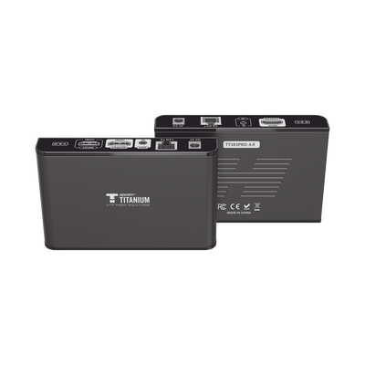 Kit Extensor HDMI para distancias de 120 metros / Resolución 1080P a 60Hz / Cat 5e/6 / Soporta conexión Uno a Uno y Uno a Muchos / Soporta hasta 253 Rx / Salida Loop / Baja Latencia / Uso 24/7 / Soporta HDbitT / Compatible con Switch Gigabit - Image 3