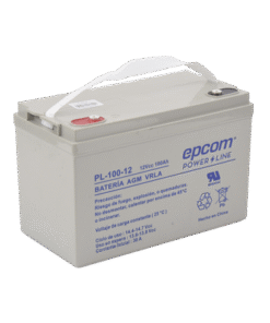 Batería 12V @ 100 Ah / AGM-VRLA / Uso en Aplicación Fotovoltaica /Terminales Tipo Tornillo HEX M6